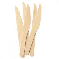 Ніж столовий одноразовий, дерев'яний, 1 шт.